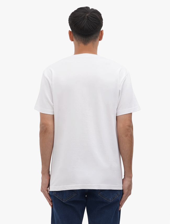 BASIC Сlassic White Unisex T-shirt, White, S