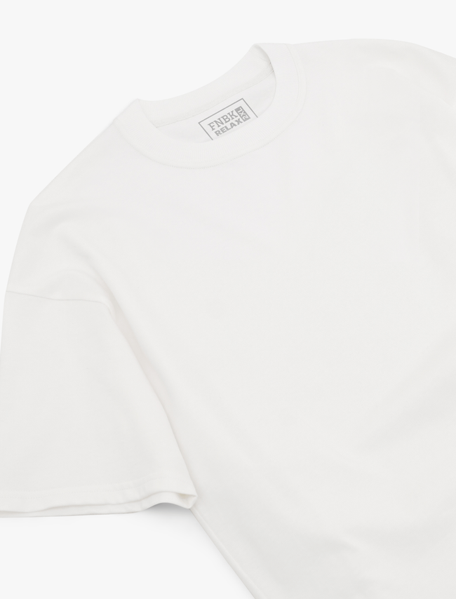 RELAX Oversized Milky white Unisex T-shirt, Milky white, S