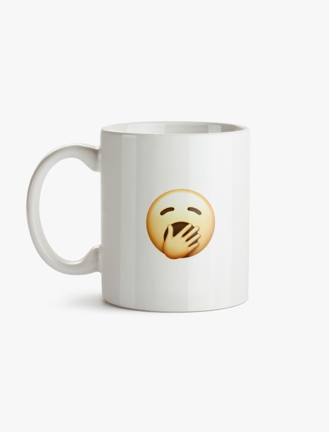 Чашка Emoji, Білий, Зображення