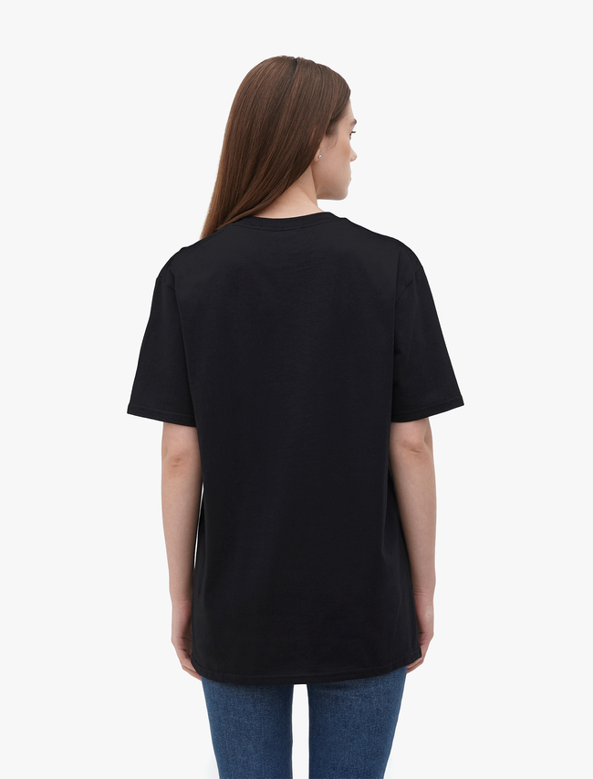 PRIME Classic Black Unisex T-shirt, Black, S